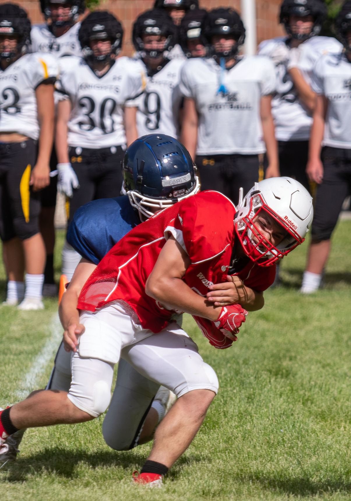 Football camp at CSI